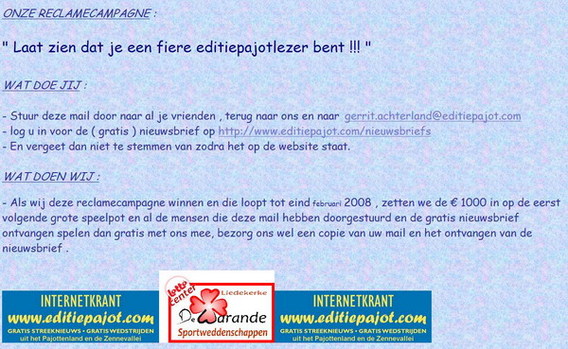 Emailcampagneliedekerke