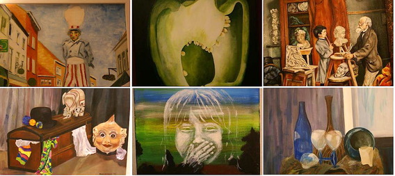 Collage_details_geexposeerde_werken