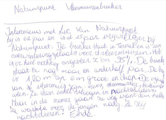 Vleermuizentekst