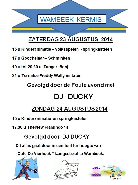 Wambeekkermis2014
