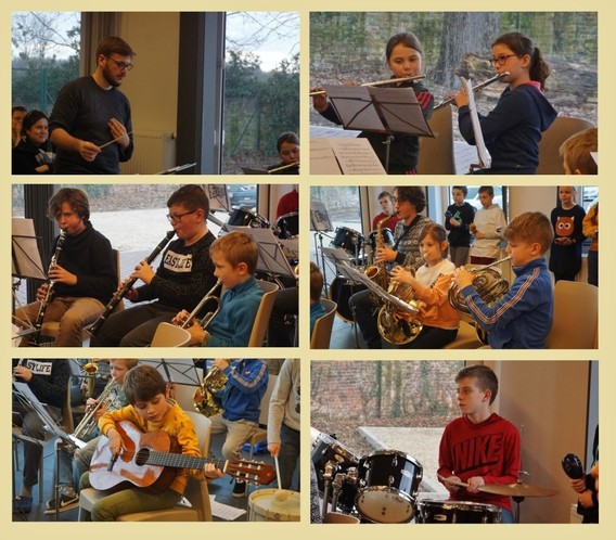 Muziekkamp_collage_orkest