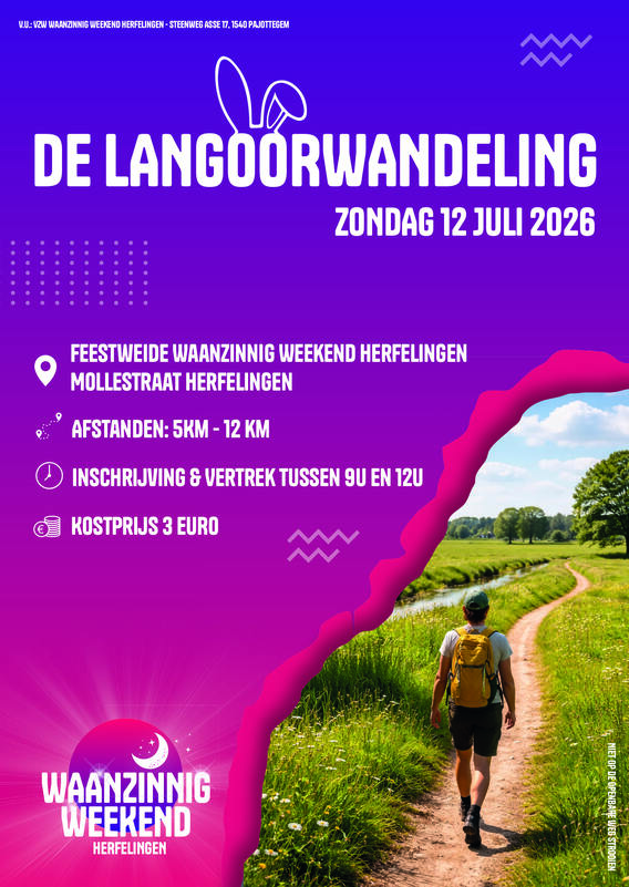 Flyer-langoorwandeling