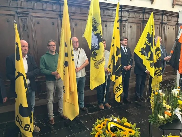 Laatste groet aan Dilbekenaar Mark Gabriëls te Lede