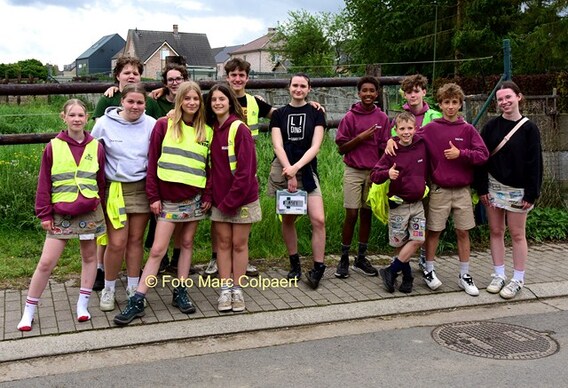 De tweede groep.- Foto Marc Colpaert