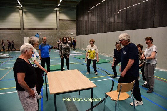 Sportdag voor senioren.- Foto Marc Colpaert