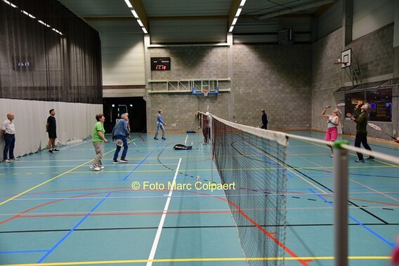 Sportdag voor senioren. - Foto Marc Colpaert