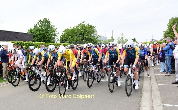 En ze zijn vertrokken.- Foto Marc Colpaert