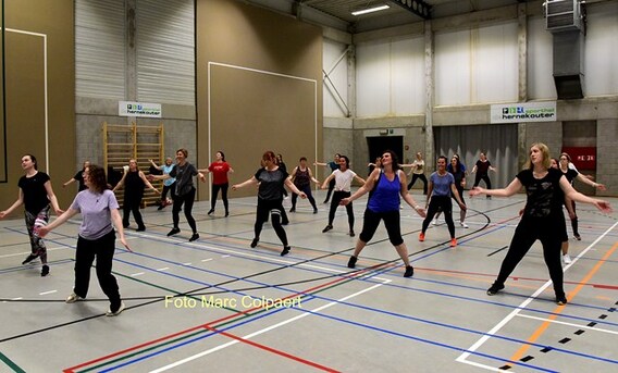 De dames in actie.- Foto Marc Colpaert
