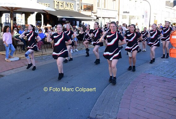 Majoreten Acelero Gooik.- Foto Marc Colpaert