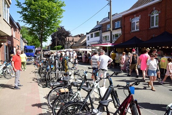 Fietsen of Velos Roosens een vaste waarde.- Foto Marc Colpaert