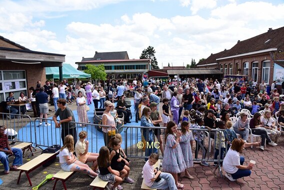 Er was heel wat volk.- Foto Marc Colpaert