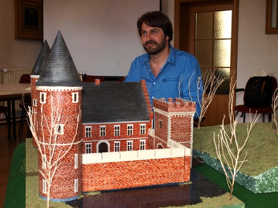 Maquette met Diederik Potvlieghe