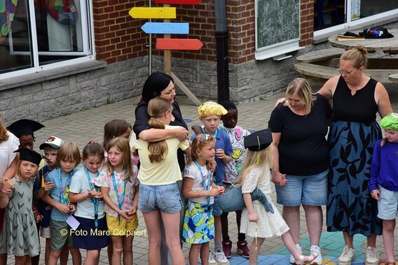 Afscheid nemen doet pijn. Foto Marc Colpaert