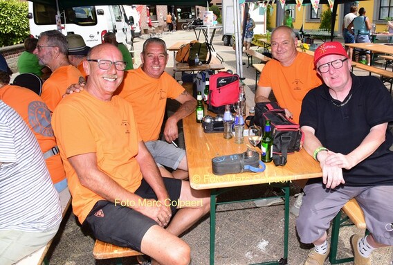 Een ploeg uit Meerbeke.- Foto Marc Colpaert