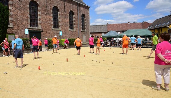 Sport in het centrum.- Foto Marc Colpaert