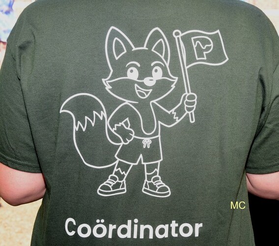 De nieuwe mascotte Tiko.- Foto Marc Colpaert