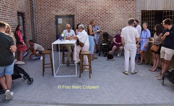 Er was heel wat volk. Foto Marc Colpaert
