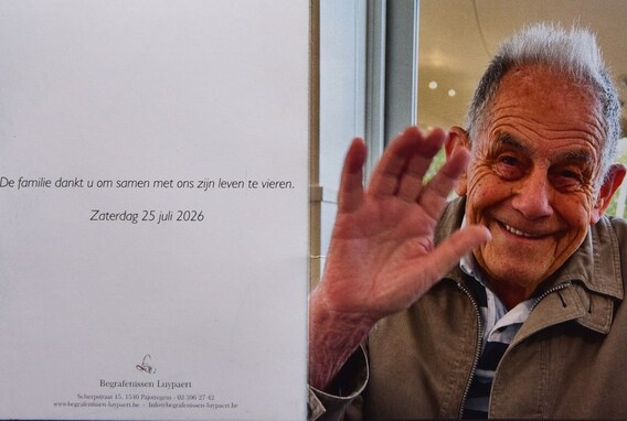 Luc is niet meer onder ons.- Foto Marc Colpaert