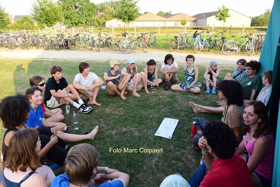 Hier werd nagedacht over de vraag is JNM te ambitieus. Foto Marc Colpaert