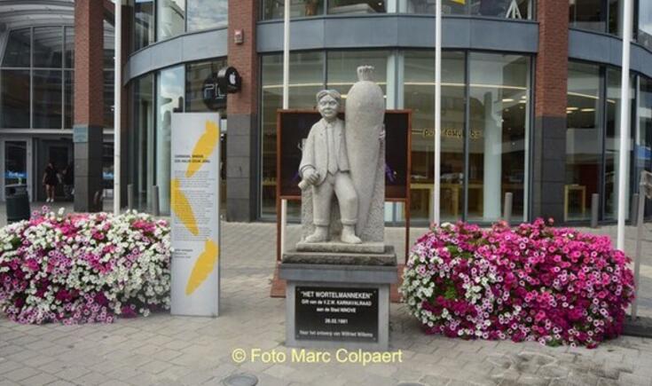 Op zoek naar een nieuw kunstwerk voor Ninove.- Foto Marc Colpaert