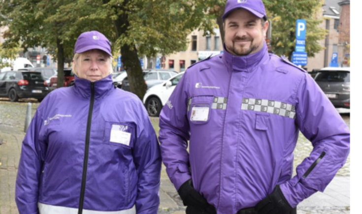 foto stad Halle
De huidige stadswachten krijgen versterking 