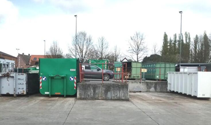 Het recyclagepark van Galmaarden gaat dicht eind deze maand.- Foto Marc cOlpaert