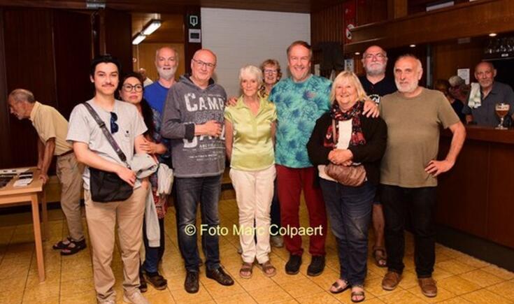 Optreden van Jacques Stotzem.- Foto Marc Colpaert