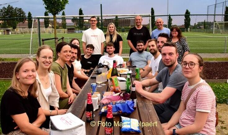 Waar was dat feestje.- Foto Marc Colpaert