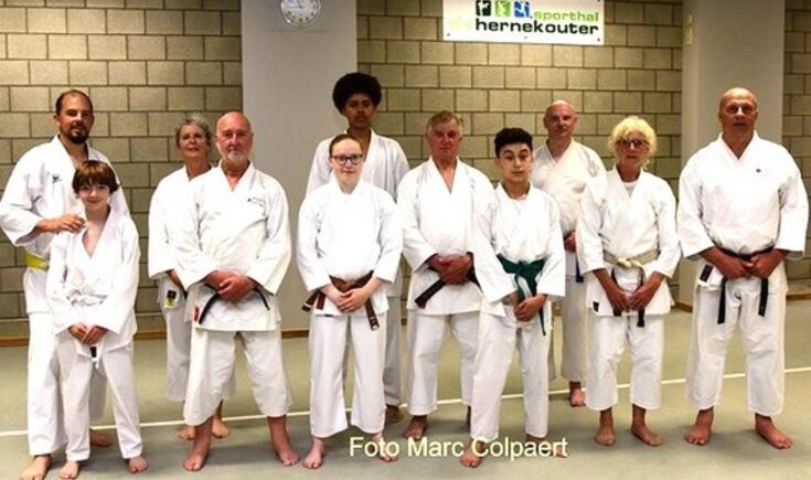 Karateclub Shotokan.- Foto Marc Colpaert