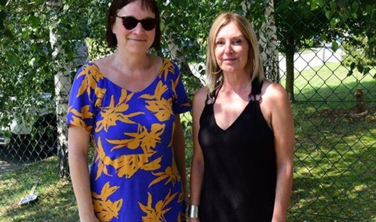 Directeurs Nathalie en Barbara.- Foto Marc Colpaert