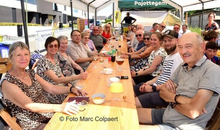 Feest in de Molenwijk.- Foto Marc Colpaert