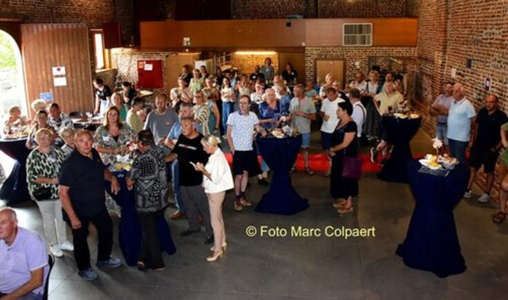 Vrijwilligers gehuldigd.- Foto Marc Colpaert