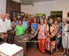 Bezoek in het museum.- Foto Marc Colpaert