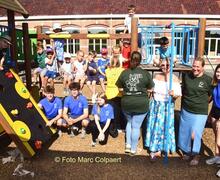 Kinderopvang in De Knipoog.- Foto Marc Colpaert