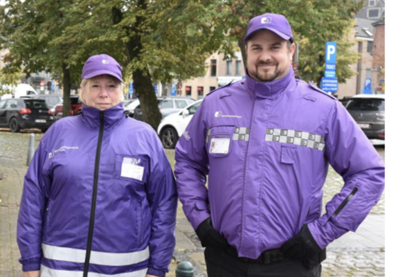 foto stad Halle
De huidige stadswachten krijgen versterking 