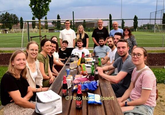 Waar was dat feestje.- Foto Marc Colpaert