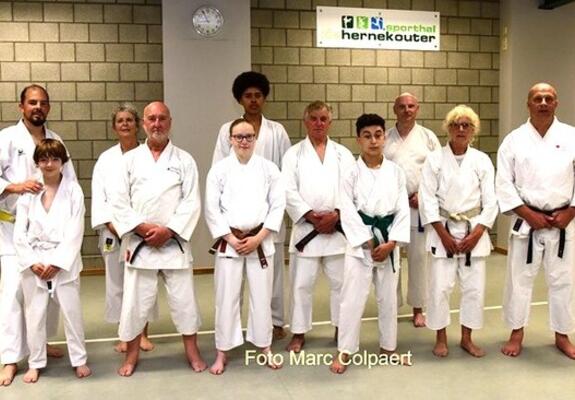 Karateclub Shotokan.- Foto Marc Colpaert