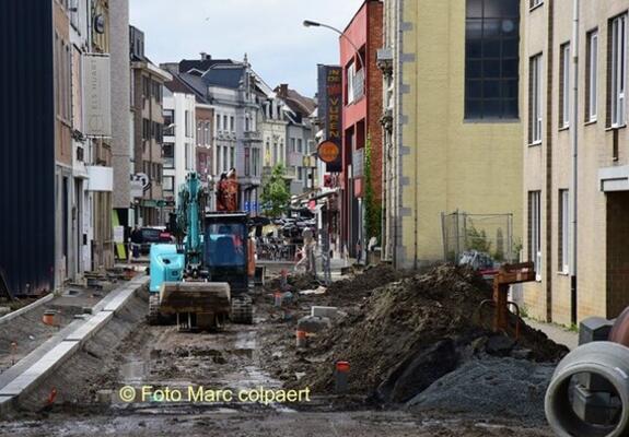 De werken zijn bijna klaar.- Foto marc colpaert