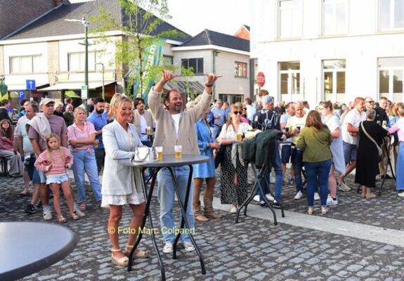 Waar was dat feestje .- Foto Marc Colpaert